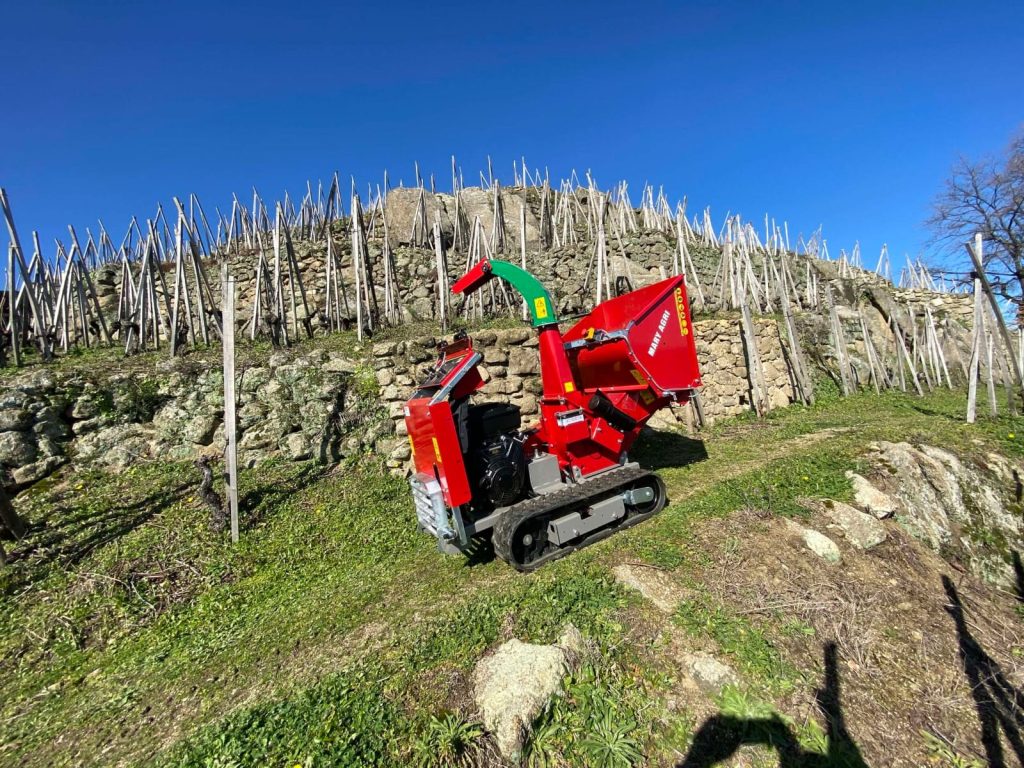 Broyeur à branches chenilles